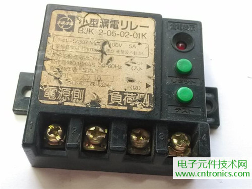 漏電保護(hù)器拆解：結(jié)構(gòu)有差異，做工不錯
