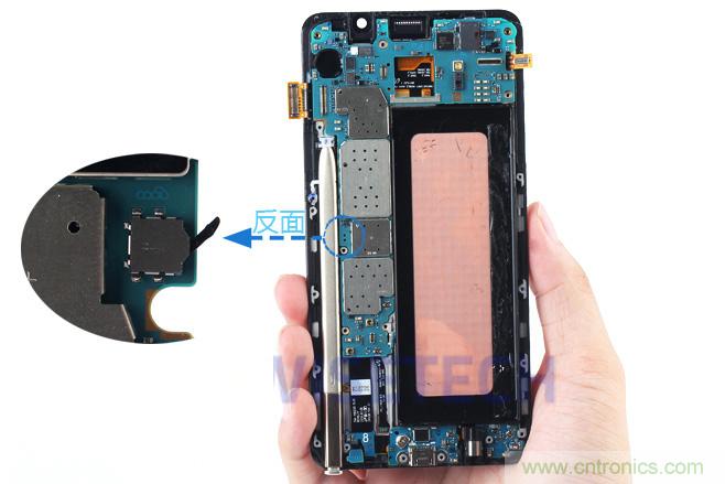 Galaxy Note5拆解，與S系列差距日漸模糊